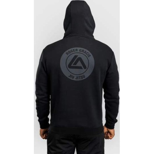 Venum x Roger Gracie Academy džemperis su gobtuvu, juodas