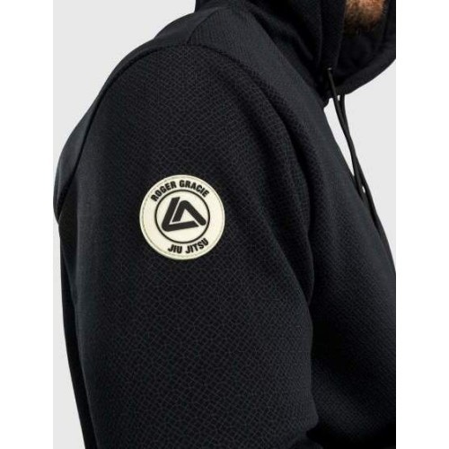 Venum x Roger Gracie Academy džemperis su gobtuvu, juodas