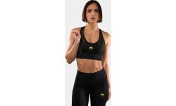 Женский спортивный топ Venum Lazer, чёрный/жёлтый