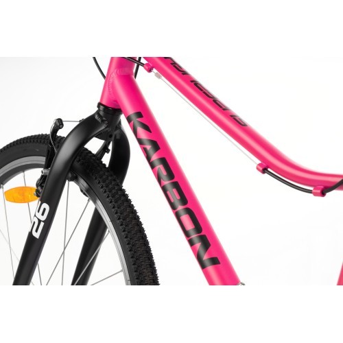 Велосипед Karbon Superlight 26 розовый