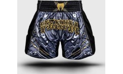 Venum Wolf Atak Muay Thai Shorts - Black/Grey