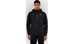 Venum x Roger Gracie Signature džemperis su užtrauktuku, juodas/raudonas