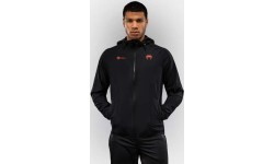 Venum x Roger Gracie Signature džemperis su užtrauktuku, juodas/raudonas