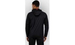 Venum x Roger Gracie Signature džemperis su užtrauktuku, juodas/raudonas