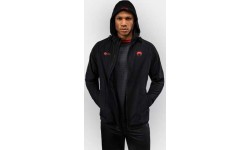 Venum x Roger Gracie Signature džemperis su užtrauktuku, juodas/raudonas