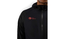 Толстовка Venum x Roger Gracie Signature на молнии, чёрный/красный
