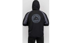 Толстовка Venum x Roger Gracie Academy на молнии, чёрная