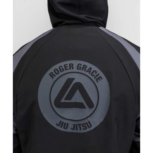Venum x Roger Gracie Academy džemperis su užtrauktuku, juodas
