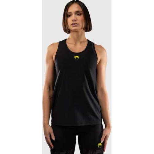 Venum Lazer Women's Dry Tech Tank Top - Black/Yellow