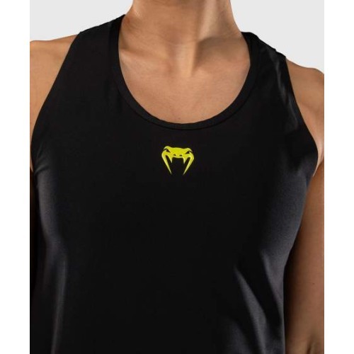 Женская майка Venum Lazer Dry Tech – чёрный/жёлтый