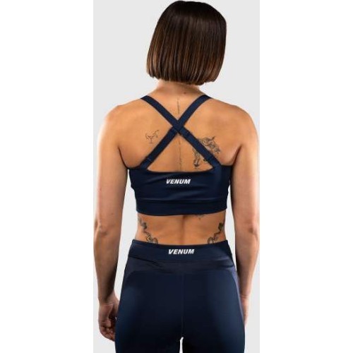 Venum Sculpt Shape moteriška sportinė liemenėlė, tamsiai mėlyna