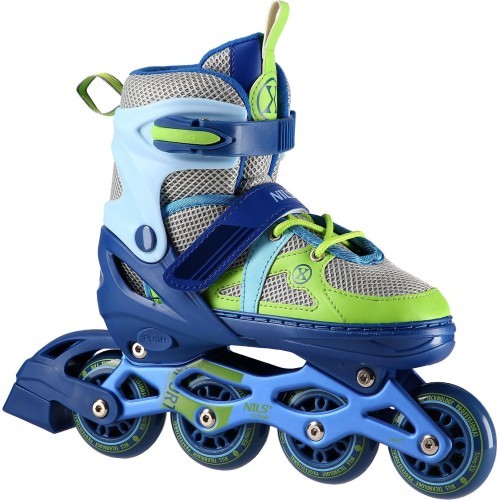 Роликовые коньки Nils Extreme NJ1828A - Blue / green