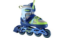 NJ1828A IN-LINE SKATES NILS EXTREME - Blue / Green