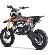 NITRO 60 cc motociklas su vidaus degimo varikliu, oranžinis