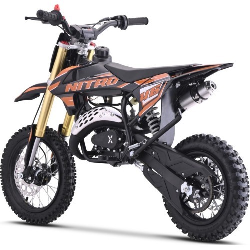 Мотоцикл NITRO 60 cc с двигателем внутреннего сгорания, оранжевый