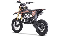 NITRO 60 cc motociklas su vidaus degimo varikliu, oranžinis