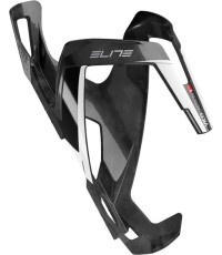 Флягодержатель Elite Vico Carbon Glossy (чёрный/белый)