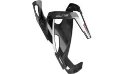 Флягодержатель Elite Vico Carbon Glossy (чёрный/белый)