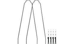 SKS U-Stays Cross Fender Stays for Velo 55 XL