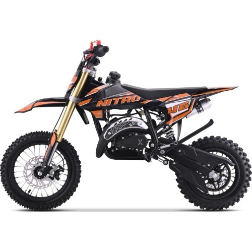 Мотоцикл NITRO 60 cc с двигателем внутреннего сгорания, оранжевый