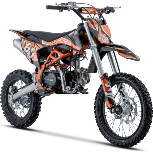 Motociklas ULTRA 66 125cc oranžinis
