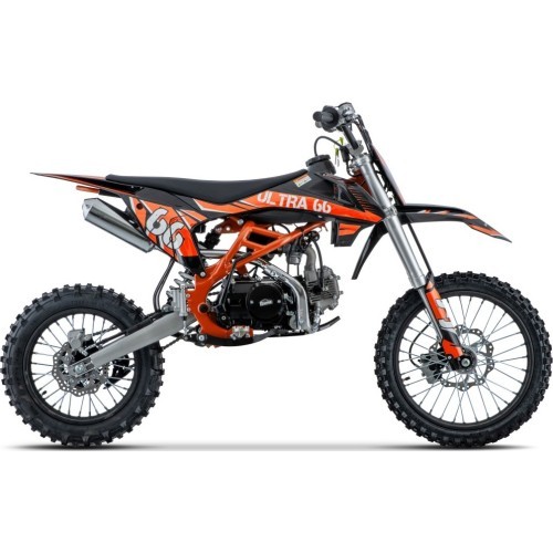 Motociklas ULTRA 66 125cc oranžinis