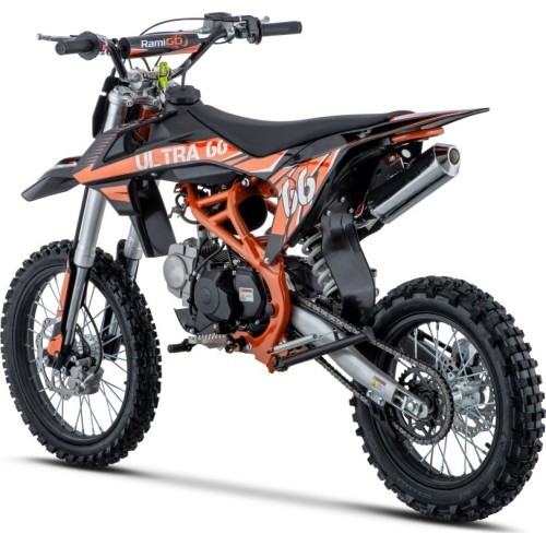 Motociklas ULTRA 66 125cc oranžinis