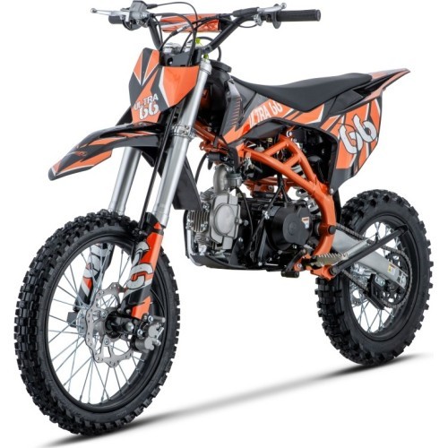 Motociklas ULTRA 66 125cc oranžinis