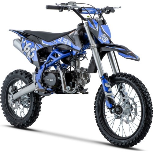 Мотоцикл с двигателем внутреннего сгорания ULTRA 66 125cc синий