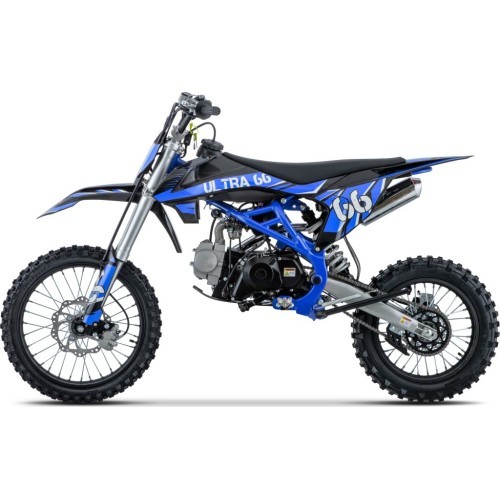 Мотоцикл с двигателем внутреннего сгорания ULTRA 66 125cc синий