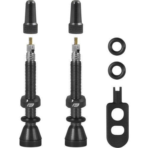 Ниппели FORCE для бескамерных покрышек 2xFV 44mm (красные)