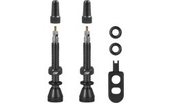 FORCE Tubeless Tire Valves 2xFV 44mm (red)