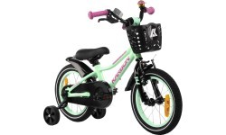 Karbon Jazz 14 children's bike, mint
