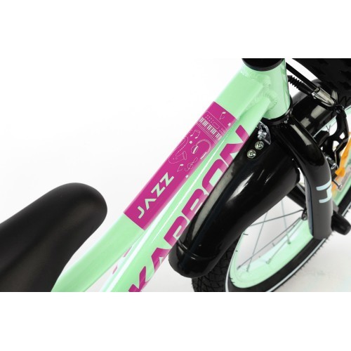 Karbon Jazz 14 children's bike, mint
