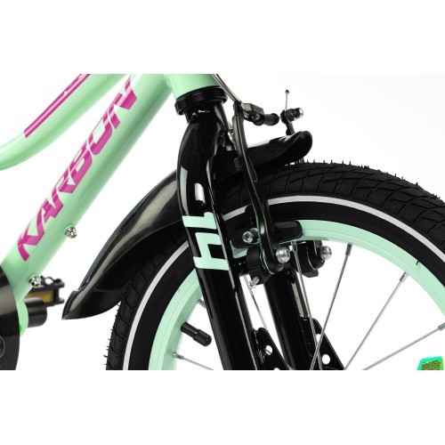 Karbon Jazz 14 children's bike, mint