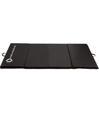 Gymnastic Foldable Mattress HMS Premium MGS01 2400x1200mm, Black