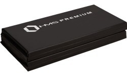 Gymnastic Foldable Mattress HMS Premium MGS01 2400x1200mm, Black