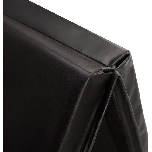 Sulankstomas gimnastikos čiužinys HMS Premium MGS01 2400x1200 mm, juodas