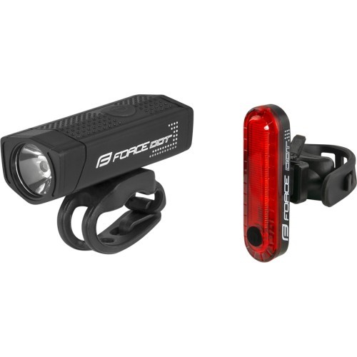 Žibintų komplektas FORCE Dot USB