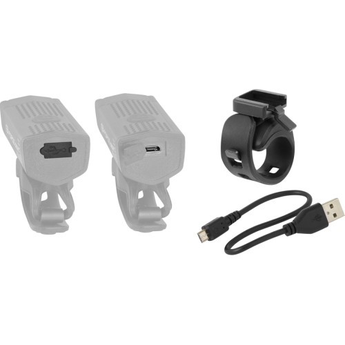 Žibintų komplektas FORCE Dot USB