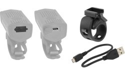 Žibintų komplektas FORCE Dot USB
