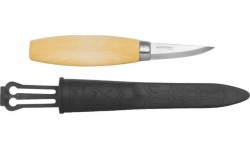 Нож для резьбы по дереву Morakniv 120, углеродистая сталь
