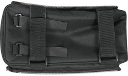 FORCE Slim rear rack bag 9 litres, black