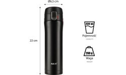 NCB10 BLACK THERMAL CUP NILS