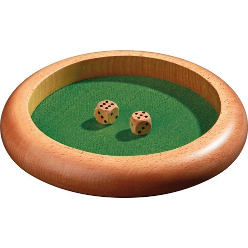 Medinis kauliukų padėklas Philos, skersmuo 22 cm