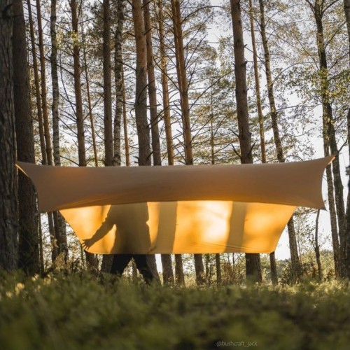 Tentas Lesovik HEKSA Kangaroo, itin lengvas, rudas