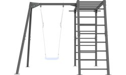 PREMIUM ladder - MO-016 + PREMIUM 1-station swing for ladder - MO-017 - Marbo Sport