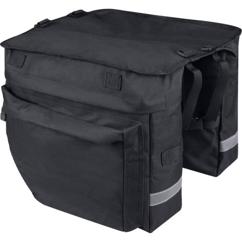 Force NOEM BUD Bicycle Carrier Bag, 2x18L (black)