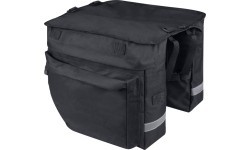 Force NOEM BUD Bicycle Carrier Bag, 2x18L (black)