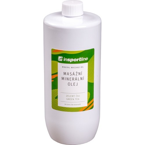 Mineralinis masažo aliejus inSPORTline Green Tea 1 l